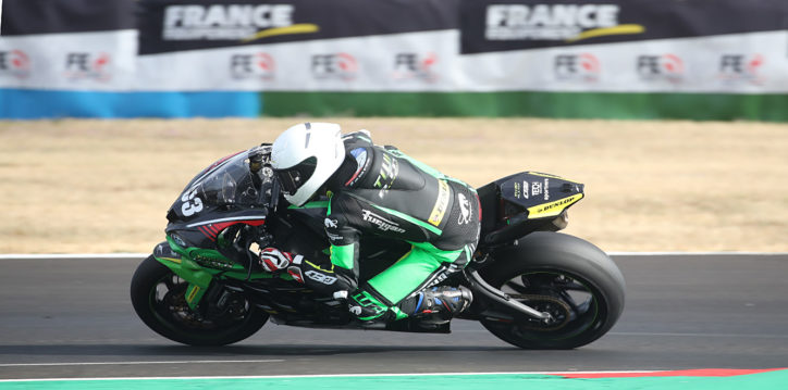 DEBISE, EN PATRON POUR LA PREMIÈRE DU FSBK-FE À MAGNY-COURS