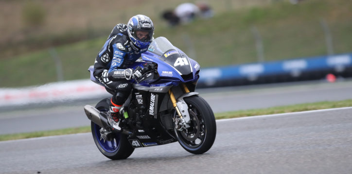 FSBK-FE : MATHIEU GINES, CHAMPION DE FRANCE SUR LE CIRCUIT DE NOGARO