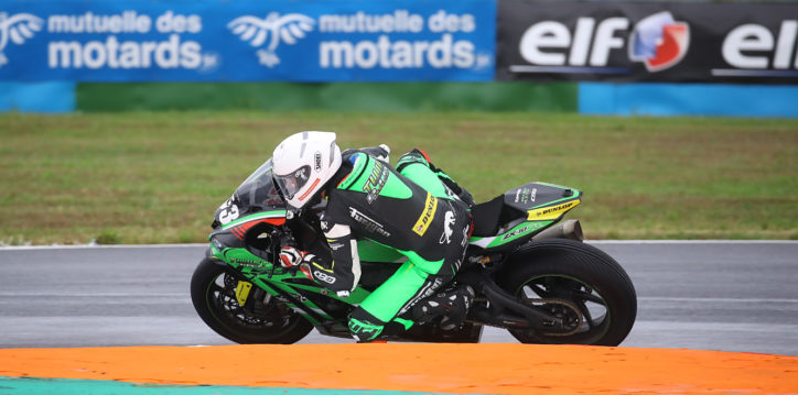 CHAMPIONNAT DE FRANCE SUPERBIKE :  BATAILLE SOUS LA PLUIE À MAGNY-COURS