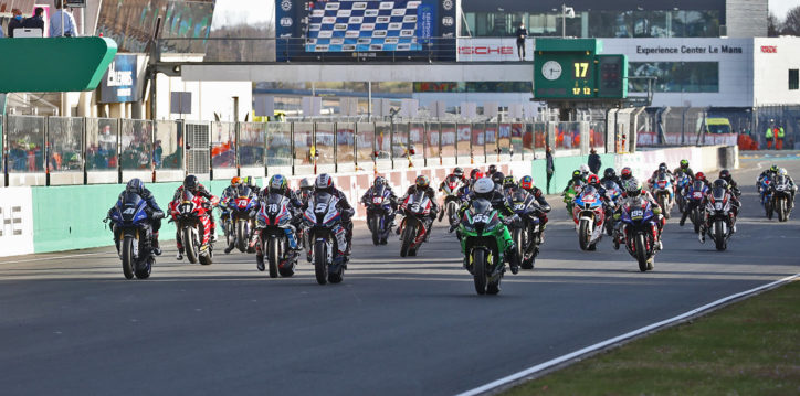 LE CHAMPIONNAT DE FRANCE SUPERBIKE FSBK-FE FAIT SA RENTRÉE SUR LE CIRCUIT BUGATTI DU MANS