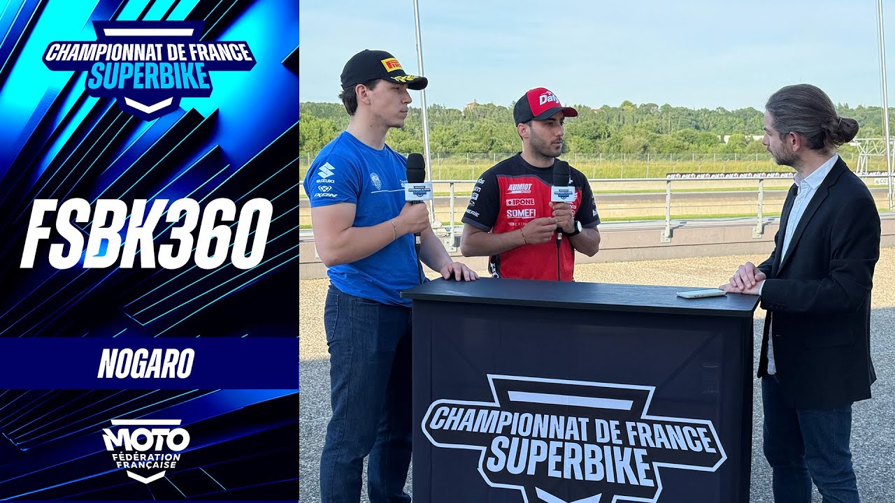 FSBK360 avec Killian Aebi et Hugo CLERE – Nogaro – FSBK 2025