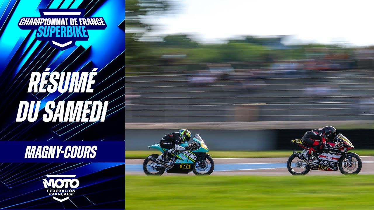 Résumé du samedi – FSBK – Nevers Magny Cours (58)
