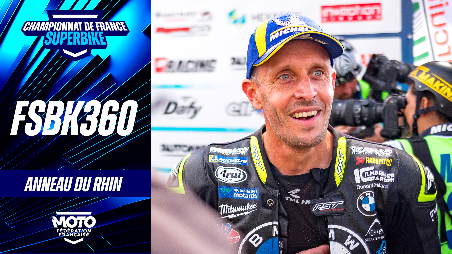 FSBK 360 spécial KENNY FORAY (5x Champion de France Superbike) – Anneau du Rhin (68)