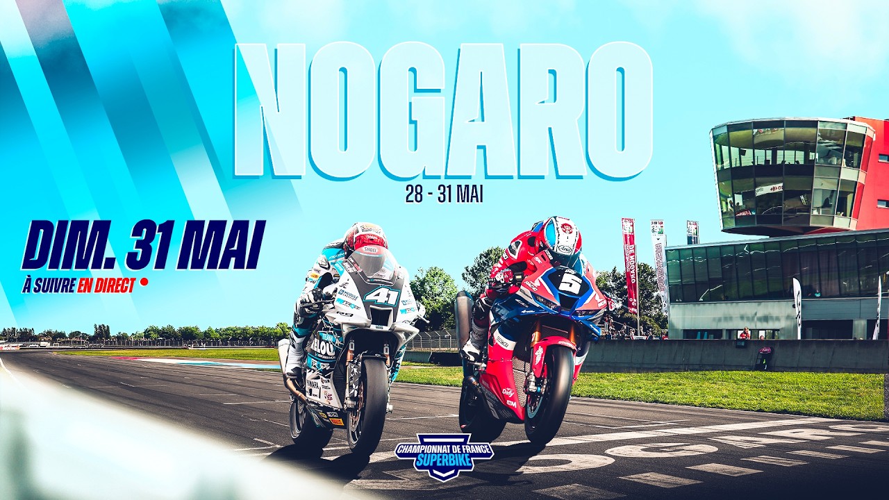 Championnat de France Superbike – Live – Dimanche 31 mai 2026
