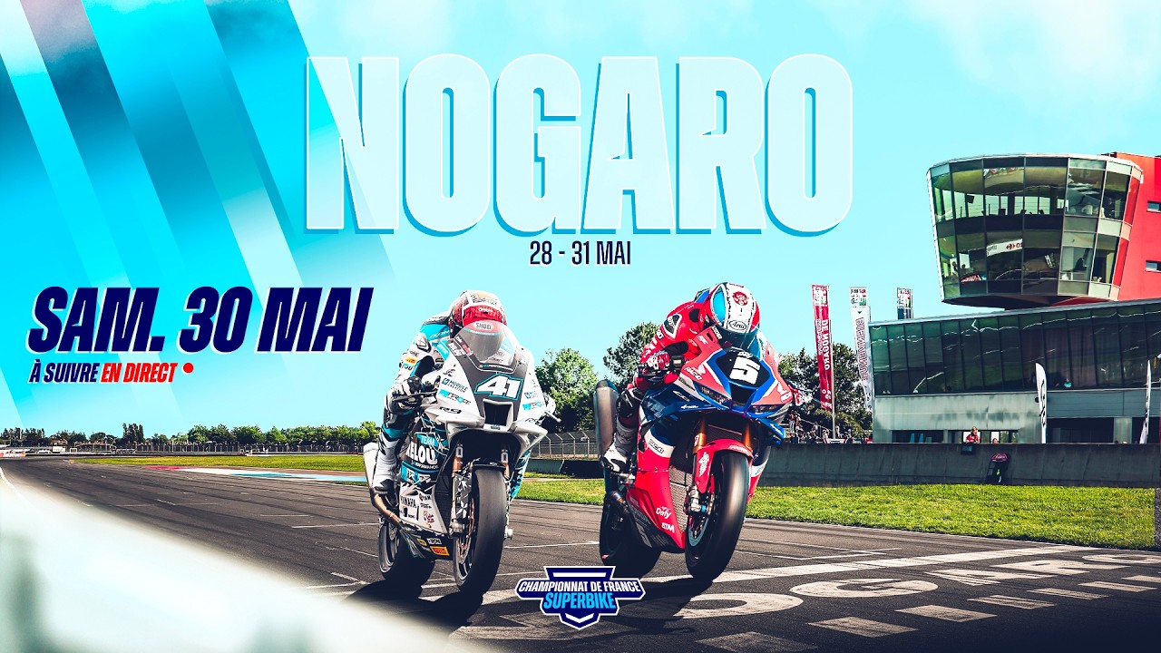 Championnat de France Superbike – Live – Samedi 30 mai 2026