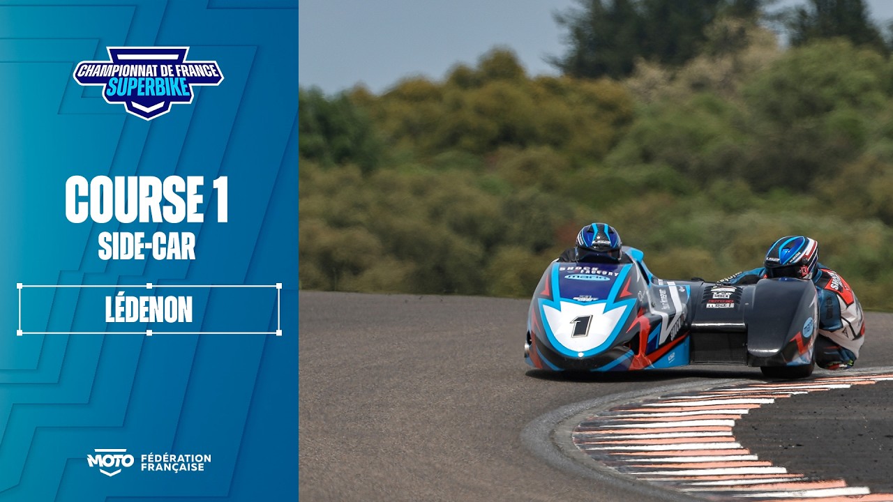 Course 1 Side-Car – Lédenon (30) – FSBK 2026