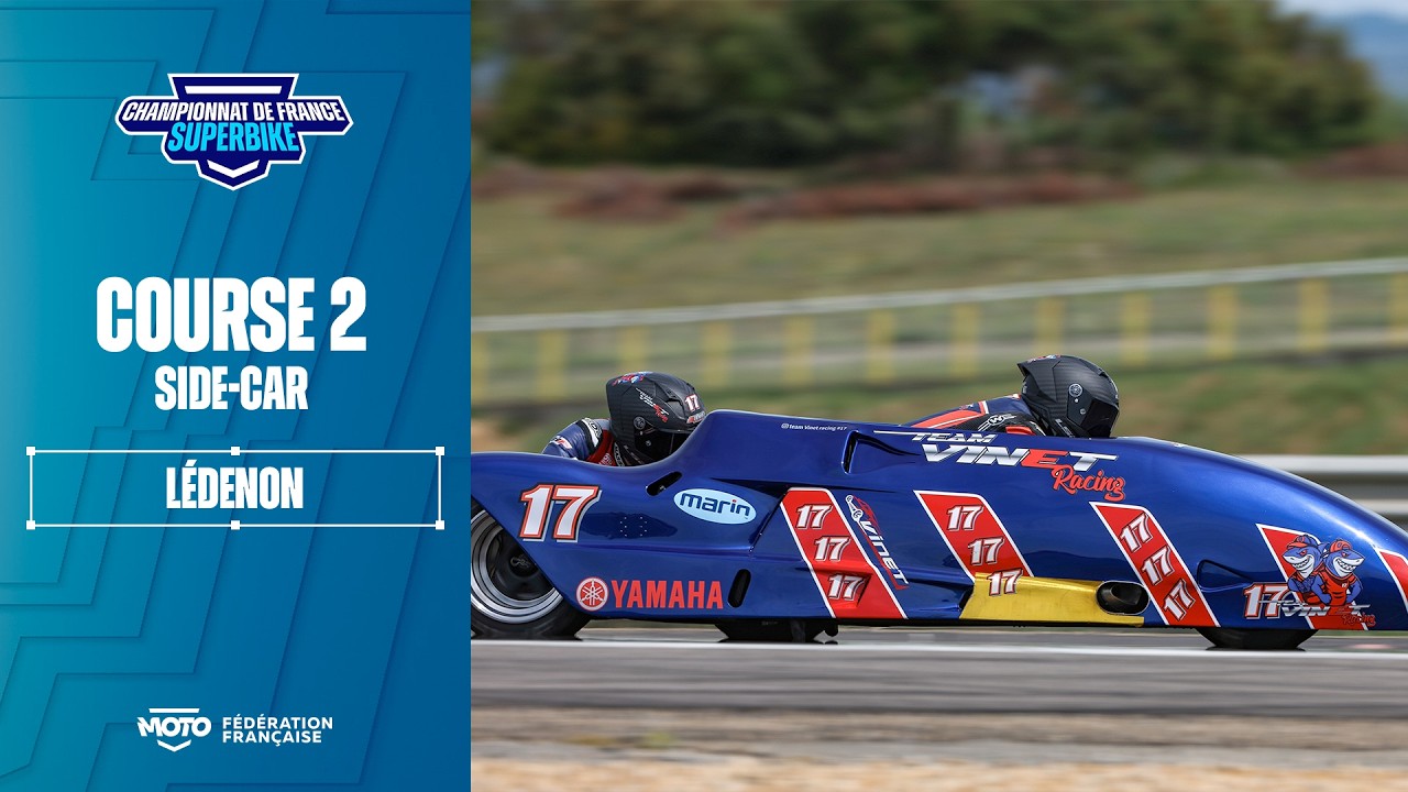 Course 2 Side-Car – Lédenon (30) – FSBK 2026