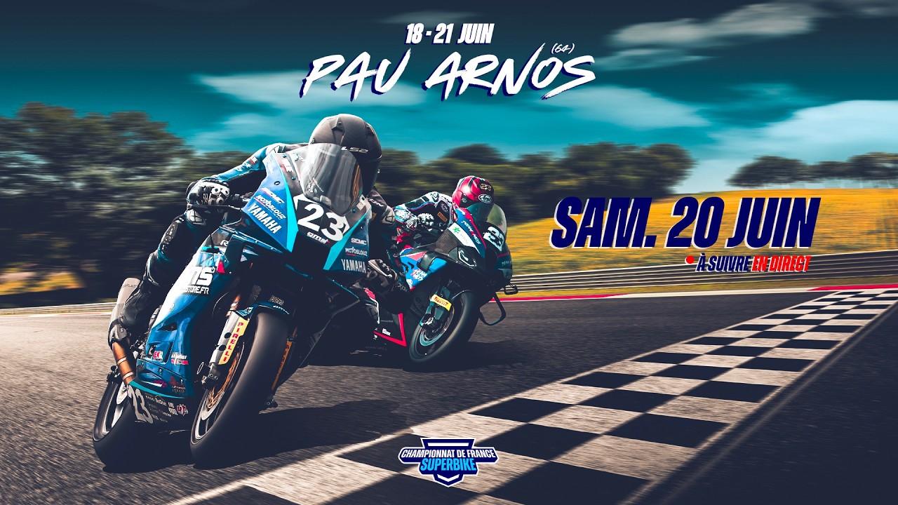 Championnat de France Superbike – Live – Samedi 20 juin 2026
