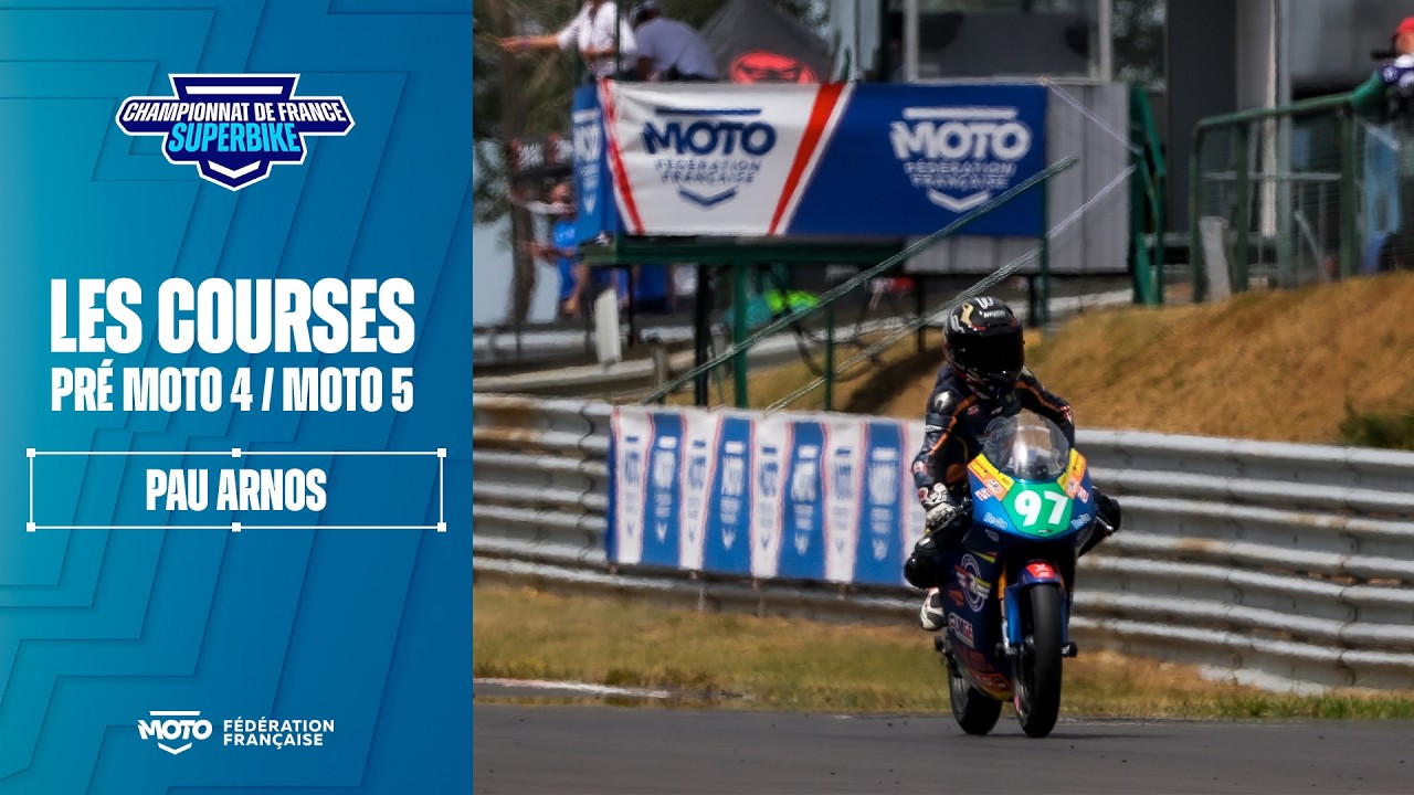Courses Pré Moto 4 / Moto 5 – Pau Arnos (64) – FSBK 2026
