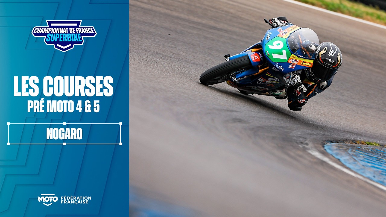 Les courses Pré Moto 4 & 5 – Nogaro (32) – FSBK 2026