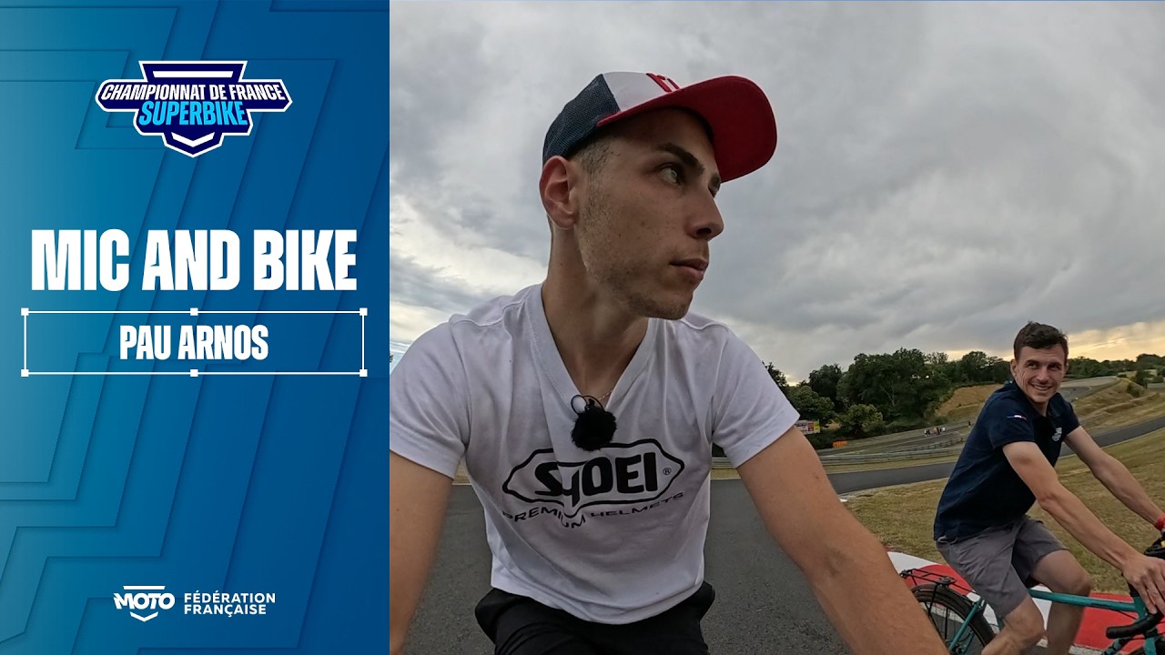 Mic and Bike avec Diego Poncet – Pau Arnos (64) – FSBK 2026