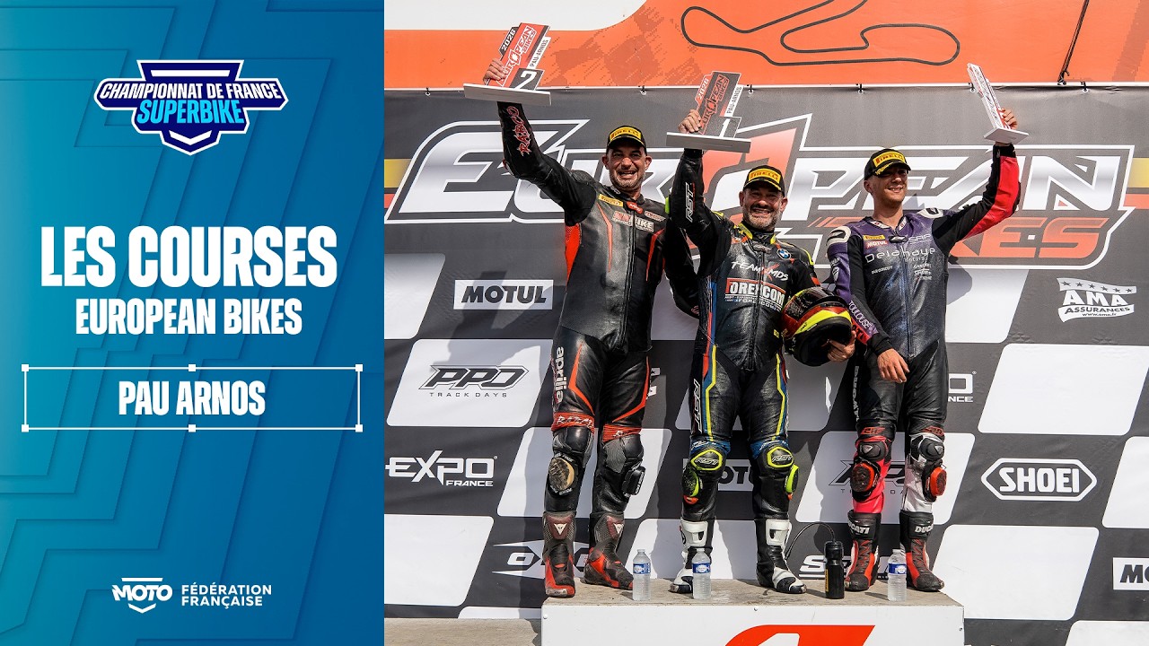 Courses European Bikes  – Pau Arnos (64) – FSBK 2026