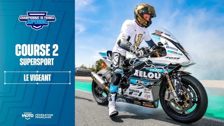 Course 2 Supersport – Le Vigeant (86) – FSBK 2026