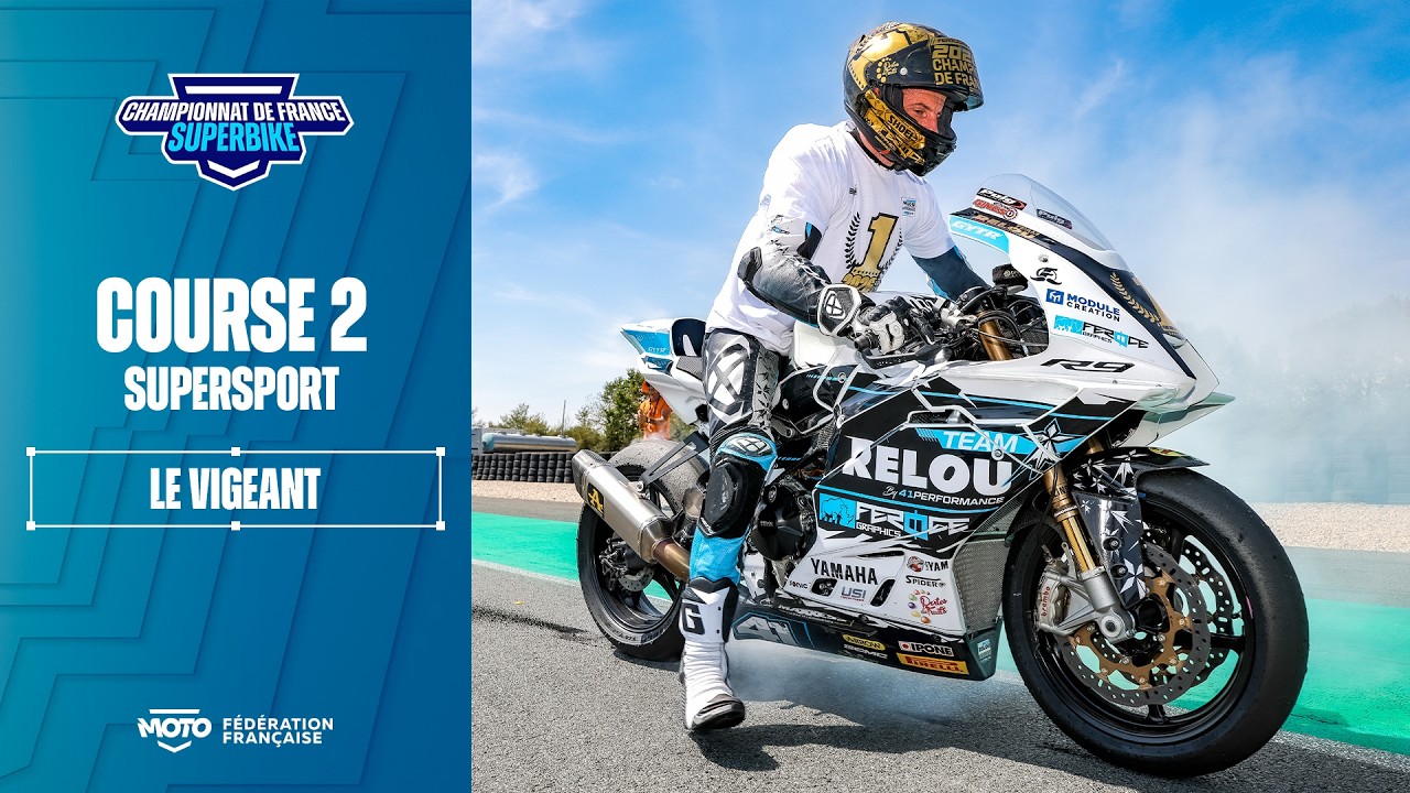 Course 2 Supersport – Le Vigeant (86) – FSBK 2026