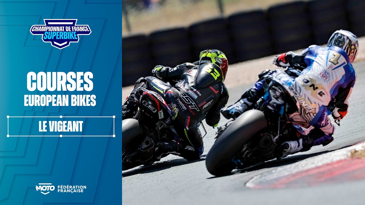 Courses European Bikes – Le Vigeant (86) – FSBK 2026