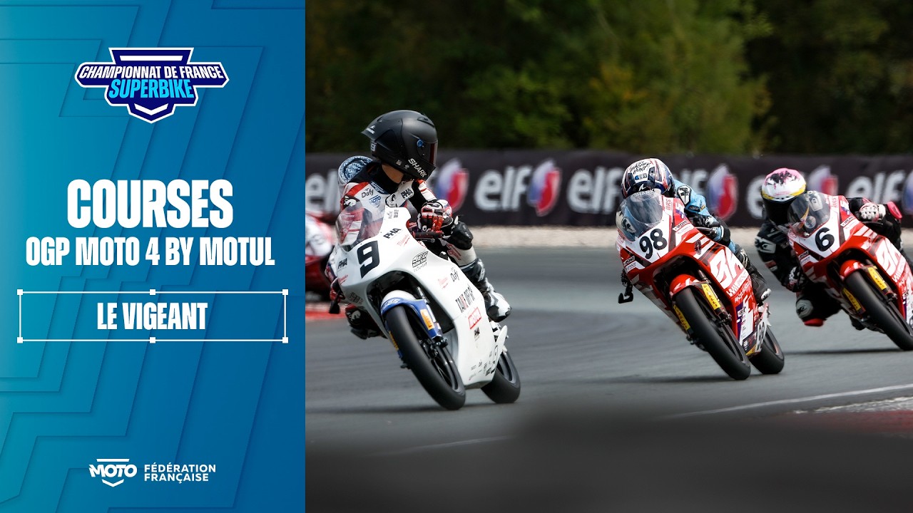 Courses Moto 4 OGP By Motul – Le Vigeant (86) – FSBK 2026