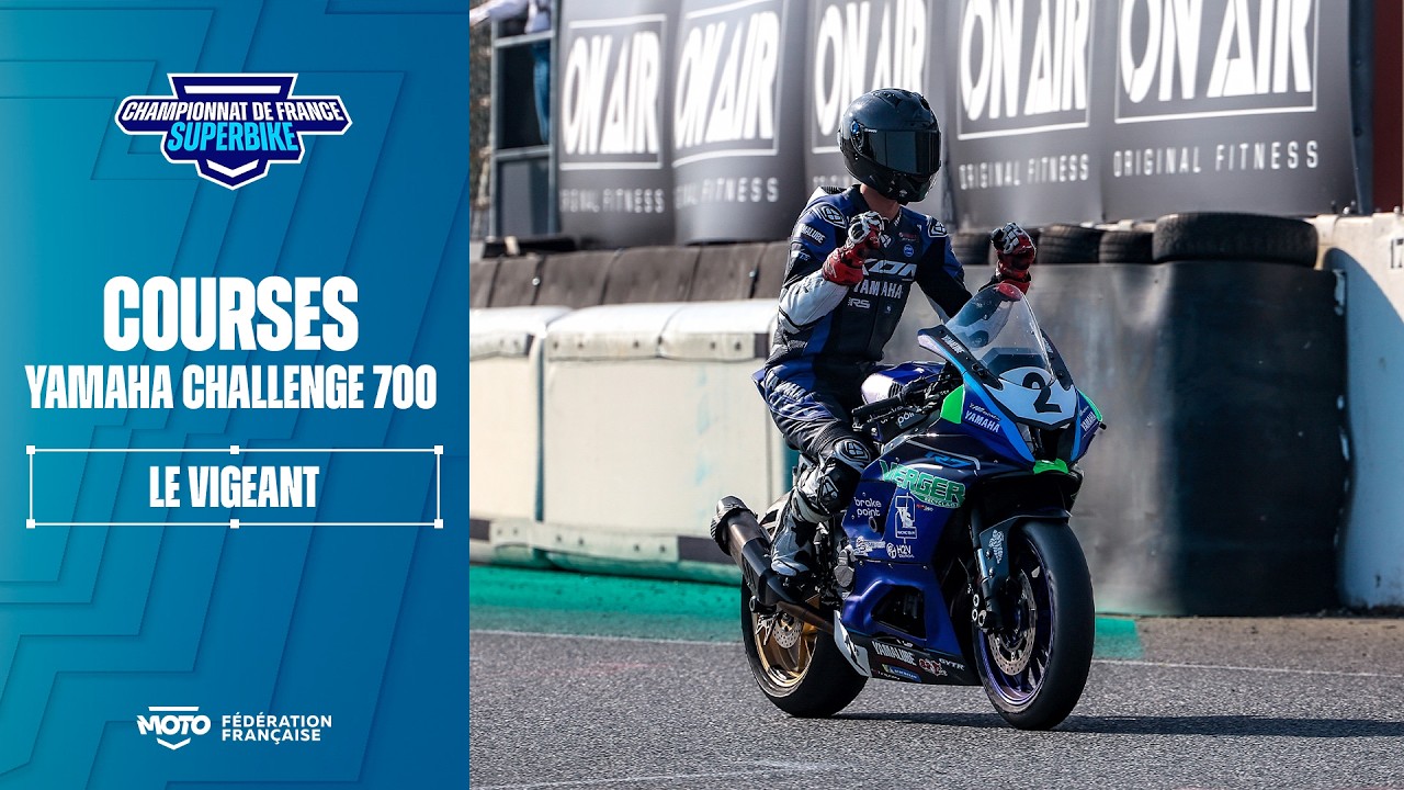 Courses Yamaha Challenge 700 – Le Vigeant (86) – FSBK 2026