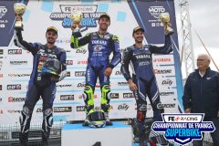 Podium Superbike course 1.
CAROLE FSBK 2023.
Sixième manche Championnat de France Superbike.
26 / 27 Aout 2023.
© PHOTOPRESS.
Tel: 06 08 07 57 80.
info@photopress.fr