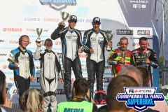 Podium side course 1.
CAROLE FSBK 2023.
Sixième manche Championnat de France Superbike.
26 / 27 Aout 2023.
© PHOTOPRESS.
Tel: 06 08 07 57 80.
info@photopress.fr