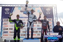 Podium Supersport 600 course 1.
CAROLE FSBK 2023.
Sixième manche Championnat de France Superbike.
26 / 27 Aout 2023.
© PHOTOPRESS.
Tel: 06 08 07 57 80.
info@photopress.fr