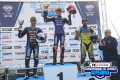 Podium Supersport 600 course 1.
CAROLE FSBK 2023.
Sixième manche Championnat de France Superbike.
26 / 27 Aout 2023.
© PHOTOPRESS.
Tel: 06 08 07 57 80.
info@photopress.fr