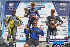 Podium 600 course2.
CAROLE FSBK 2023.
Sixième manche Championnat de France Superbike.
26 / 27 Aout 2023.
© PHOTOPRESS.
Tel: 06 08 07 57 80.
info@photopress.fr