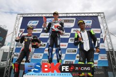 Podium SP300 Course 2.
CAROLE FSBK 2022.
6 ème manche Championnat de France
Superbike.
20 & 21Aout 2022.
© PHOTOPRESS.
Tel: 06 08 07 57 80.
info@photopress.fr