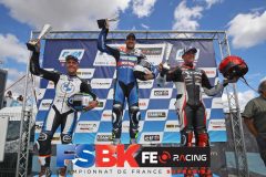 Podium SB Course 2.
CAROLE FSBK 2022.
6 ème manche Championnat de France
Superbike.
20 & 21Aout 2022.
© PHOTOPRESS.
Tel: 06 08 07 57 80.
info@photopress.fr