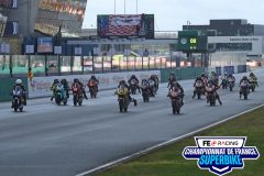 Départ OGP course 1LE MANS FSBK 2023.1ere manche Championnat de France Superbike.25 / 26 Mars 2023.