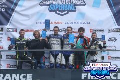 LE MANS FSBK 2023.
1ere manche Championnat de France Superbike.
25 / 26 Mars 2023.