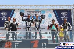 Podium Side course 3.
LEDENON FSBK 2023.
Troisième manche Championnat de France Superbike.
27 / 28 Mai 2023.
© PHOTOPRESS.
Tel: 06 08 07 57 80.
info@photopress.fr