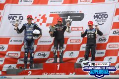 Podium OGP course 2.
MAGNY-COURS FSBK 2023.
Quatrième manche Championnat de France Superbike.
1 / 2 Juillet 2023.
© PHOTOPRESS.
Tel: 06 08 07 57 80.
info@photopress.fr