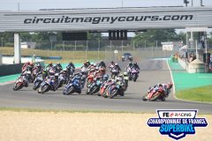 Départ Superbike course 1.
MAGNY-COURS FSBK 2023.
Quatrième manche Championnat de France Superbike.
1 / 2 Juillet 2023.
© PHOTOPRESS.
Tel: 06 08 07 57 80.
info@photopress.fr