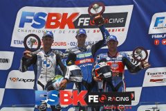 Podium SB course 1.
MAGNY-COURS FSBK 2022.
5 ème manche Championnat de France Superbike.
2 & 3 Juillet 2022.
© PHOTOPRESS.
Tel: 06 08 07 57 80.
info@photopress.fr