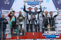 Podium Side course 1.
NOGARO FSBK 2023.
Deuxième manche Championnat de France Superbike.
29 / 30 Avril 2023.
© PHOTOPRESS.
Tel: 06 08 07 57 80.
info@photopress.fr