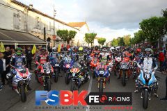 Parade en ville.
NOGARO FSBK 2022.
2 ème manche Championnat de France Superbike.
6 & 7 Mai 2022.
© PHOTOPRESS.
Tel: 06 08 07 57 80.
info@photopress.fr