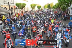 Parade en ville.
NOGARO FSBK 2022.
2 ème manche Championnat de France Superbike.
6 & 7 Mai 2022.
© PHOTOPRESS.
Tel: 06 08 07 57 80.
info@photopress.fr