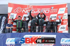 Podium side car course1.
NOGARO FSBK 2022.
2 ème manche Championnat de France Superbike.
6 & 7 Mai 2022.
© PHOTOPRESS.
Tel: 06 08 07 57 80.
info@photopress.fr