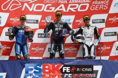 Podium SP600 Challenger Course 1.
NOGARO FSBK 2022.
2 ème manche Championnat de France Superbike.
6 & 7 Mai 2022.
© PHOTOPRESS.
Tel: 06 08 07 57 80.
info@photopress.fr