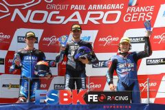 Podium SP600 Challenger Course 2.
NOGARO FSBK 2022.
2 ème manche Championnat de France Superbike.
6 & 7 Mai 2022.
© PHOTOPRESS.
Tel: 06 08 07 57 80.
info@photopress.fr