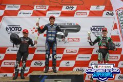 Podium OGP course 2.
PAU-ARNOS FSBK 2023.
Cinquième manche Championnat de France Superbike.
15 / 16 Juillet 2023.
© PHOTOPRESS.
Tel: 06 08 07 57 80.
info@photopress.fr