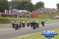 Départ Supersport 300 course 2.
PAU-ARNOS FSBK 2023.
Cinquième manche Championnat de France Superbike.
15 / 16 Juillet 2023.
© PHOTOPRESS.
Tel: 06 08 07 57 80.
info@photopress.fr