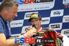 PLAINDOUX Evann.
PAU-ARNOS FSBK 2022.
4 ème manche Championnat de France Superbike
18 & 19 Juin 2022
© PHOTOPRESS
Tel: 06 08 07 57 80
info@photopress.fr