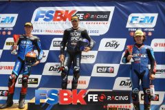 Podium SP600 Challenger Course 2.
PAU-ARNOS FSBK 2022.
4 ème manche Championnat de France Superbike
18 & 19 Juin 2022
© PHOTOPRESS
Tel: 06 08 07 57 80
info@photopress.fr