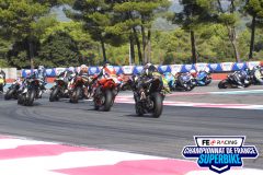 Depart superbike course 1.
PAUL RICARD 2023.
Septième manche / Finale Championnat de France Superbike.
29 Septembre / 1 Octobre 2023.
© PHOTOPRESS.
Tel: 06 08 07 57 80.
info@photopress.fr