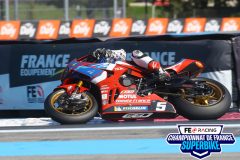 TECHER Alan.
PAUL RICARD 2023.
Septième manche / Finale Championnat de France Superbike.
29 Septembre / 1 Octobre 2023.
© PHOTOPRESS.
Tel: 06 08 07 57 80.
info@photopress.fr