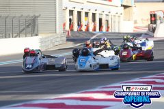 Depart side car course 1.
PAUL RICARD 2023.
Septième manche / Finale Championnat de France Superbike.
29 Septembre / 1 Octobre 2023.
© PHOTOPRESS.
Tel: 06 08 07 57 80.
info@photopress.fr