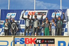 Podium side-car course 2.
PAUL RICARD FSBK 2022.
7 ème manche / finale Championnat de France Superbike.
24 & 25 Septembre 2022.
© PHOTOPRESS.
Tel: 06 08 07 57 80.
info@photopress.fr